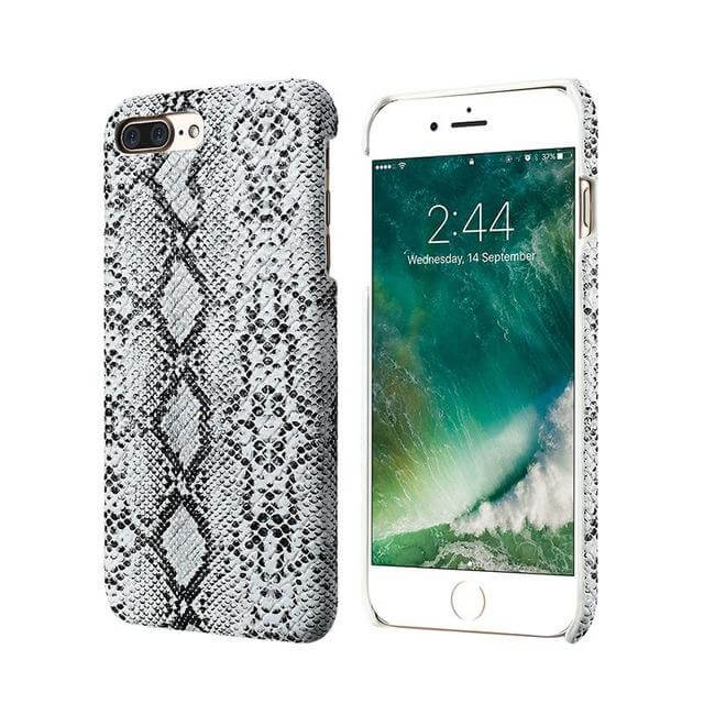 Luxury Crocodile Snake Leather Case For Iphone - Image 11