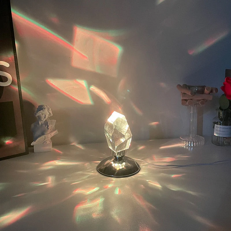 Luxury Crystal Stone Atmosphere Lamp - Image 7