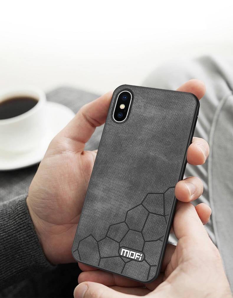Luxury Fabric Hard Back Cover For iPhone Models - Image 7