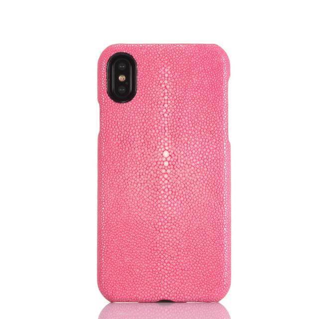 Luxury Fish Skin Leather For iPhone Cases - Image 4