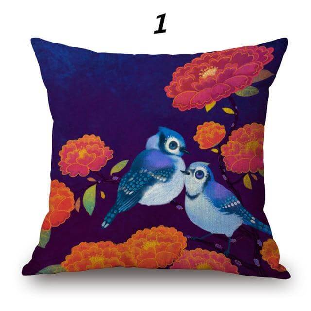 Luxury Flower Vase Cushion Cover Pillowcase - Image 6