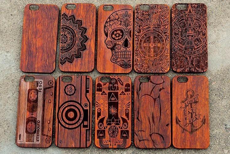 Luxury Hard Wooden for Case Iphone Models - Image 10