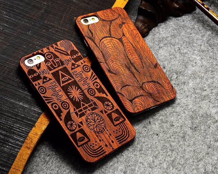 Luxury Hard Wooden for Case Iphone Models - Image 12