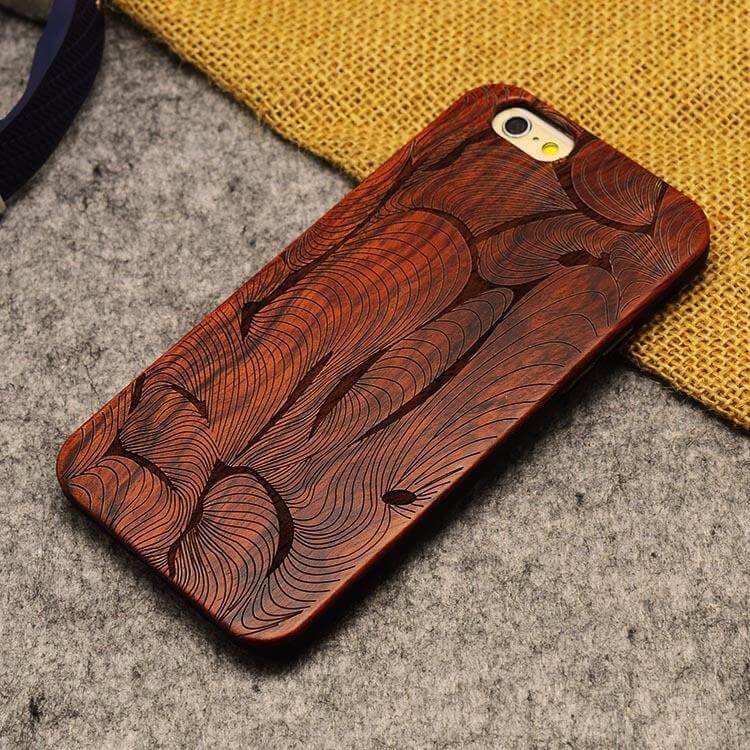 Luxury Hard Wooden for Case Iphone Models - Image 5