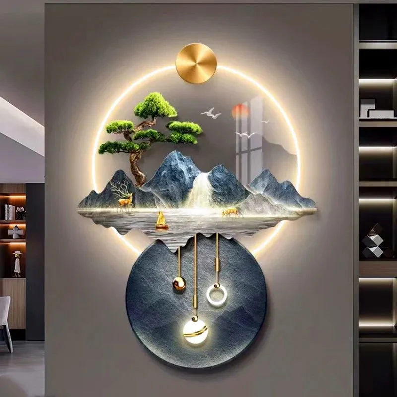 Luxury Landscape Relaxing Modern Decorative Lamp - Image 3