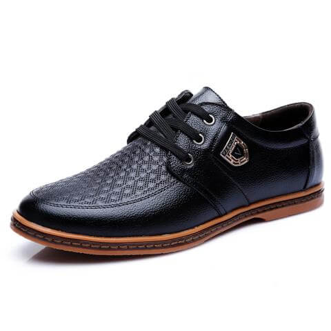 Luxury leather Stylish Men Shoes - Image 3