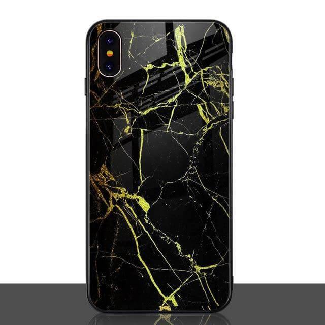 Luxury Marble Glass Agate Soft Edge Iphone Cases - Image 4