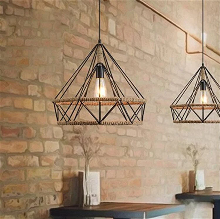Luxury Modern Art Diamond Shape Light Lamps - Image 2