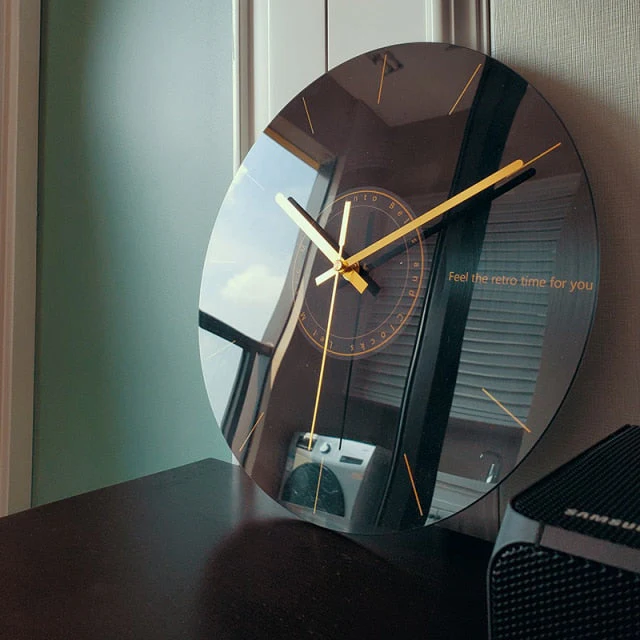 Luxury Nordic Universe Silent Wall Clock - Image 21