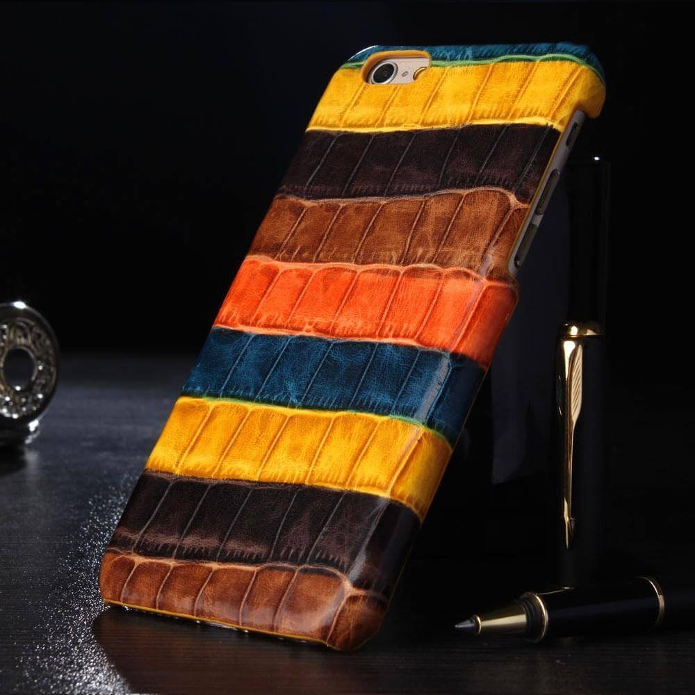Luxury Real Genuine Leather Case For iPhone Models - Image 10
