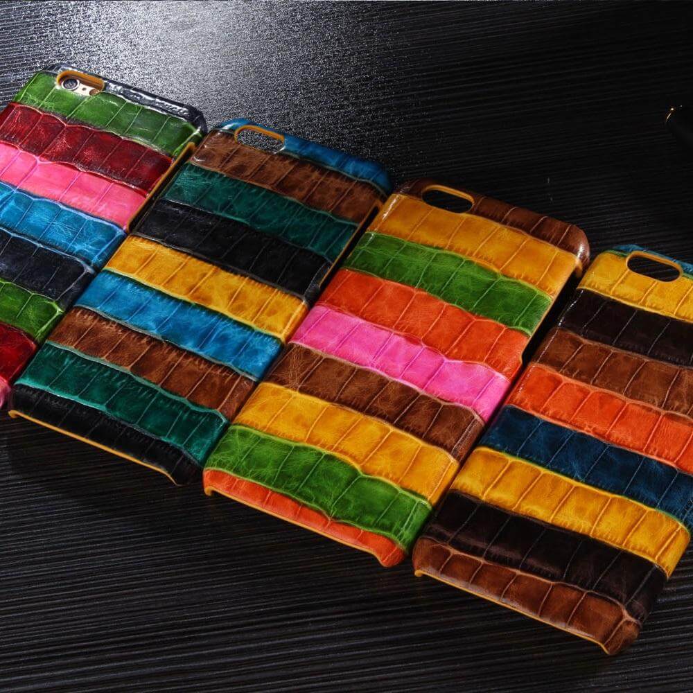 Luxury Real Genuine Leather Case For iPhone Models - Image 4