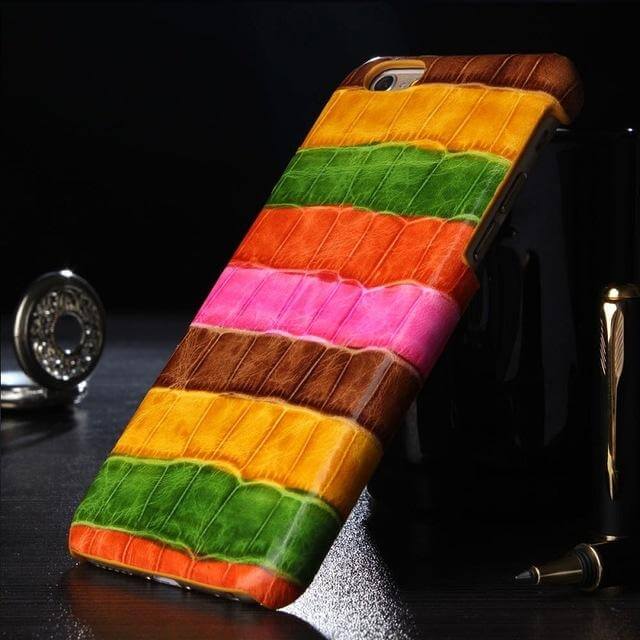 Luxury Real Genuine Leather Case For iPhone Models - Image 7