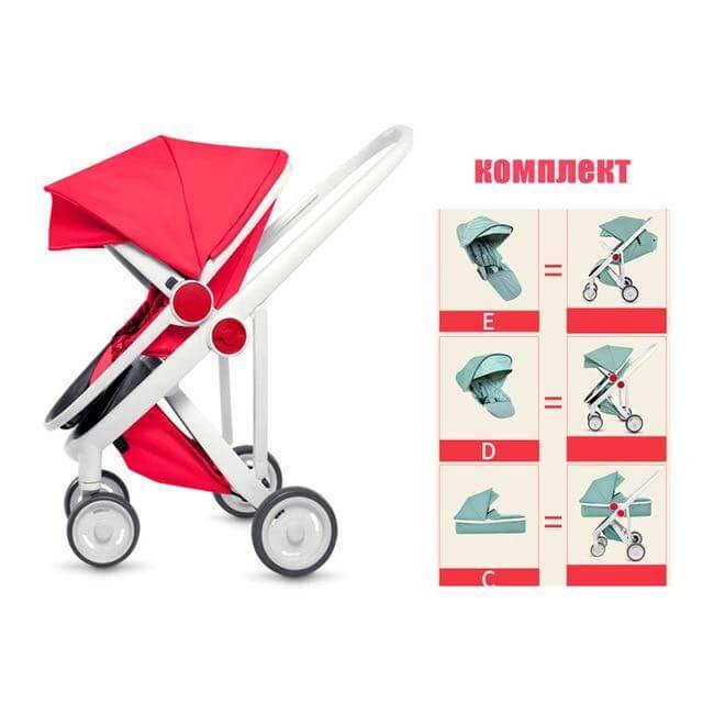 Luxury Seasonal Ergonomic Baby Stroller - Image 3