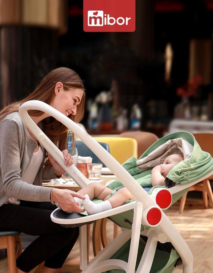 Luxury Seasonal Ergonomic Baby Stroller - Image 4