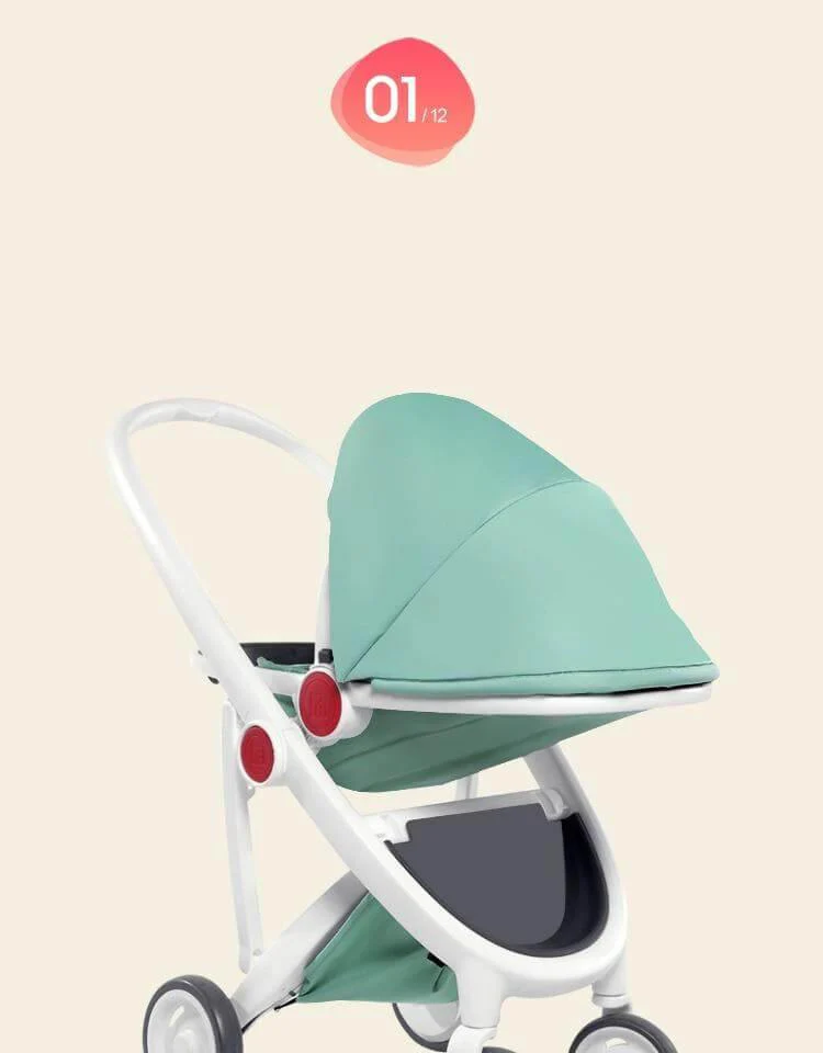 Luxury Seasonal Ergonomic Baby Stroller - Image 8