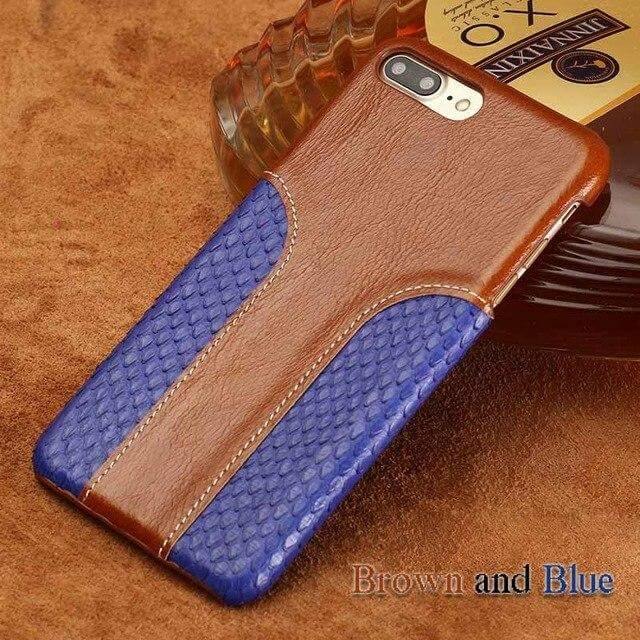 Luxury Snake Skin Leather Iphone Case - Image 3