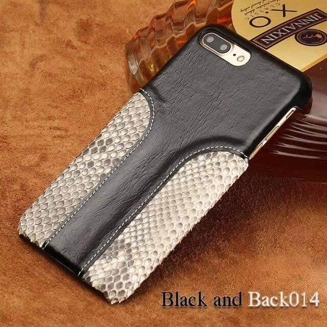 Luxury Snake Skin Leather Iphone Case - Image 4