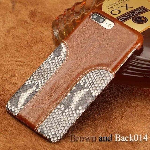 Luxury Snake Skin Leather Iphone Case - Image 6