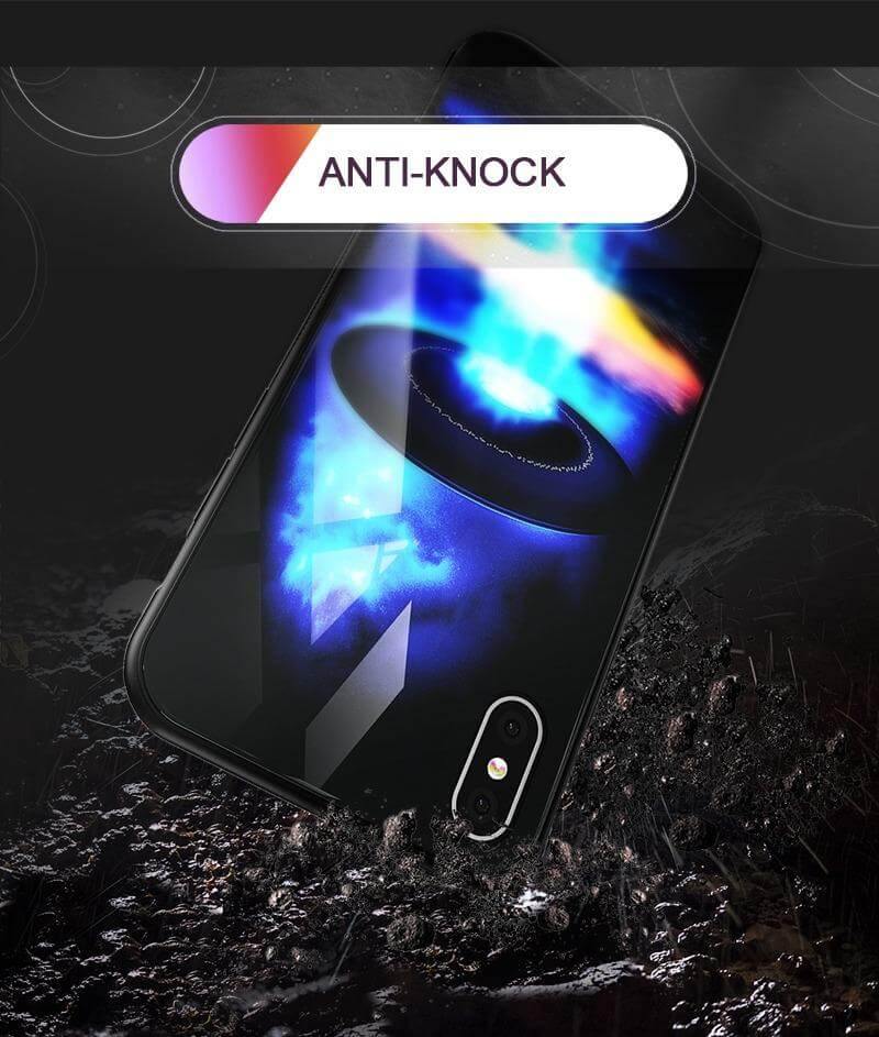 Luxury Space Silicone Glass Anti Slip Iphone Cases - Image 10