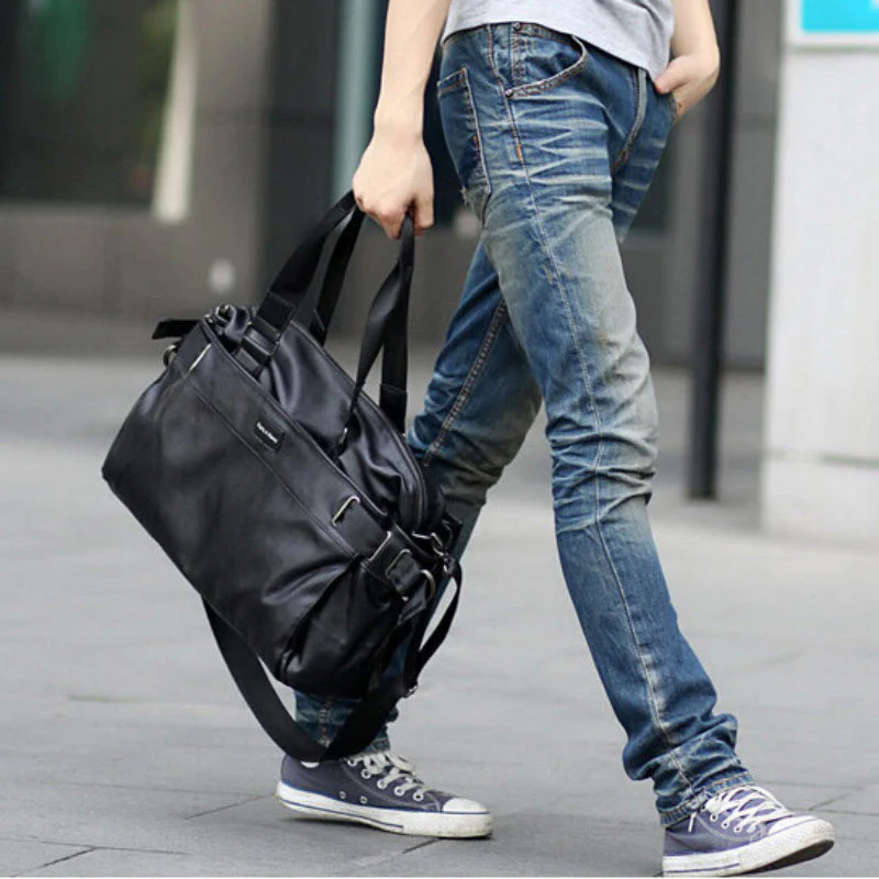 Luxury Style Men's Messenger Bag - Image 4