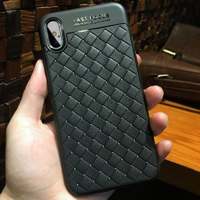 Luxury Ultra Thin Grid Case For Iphone Models - Image 5