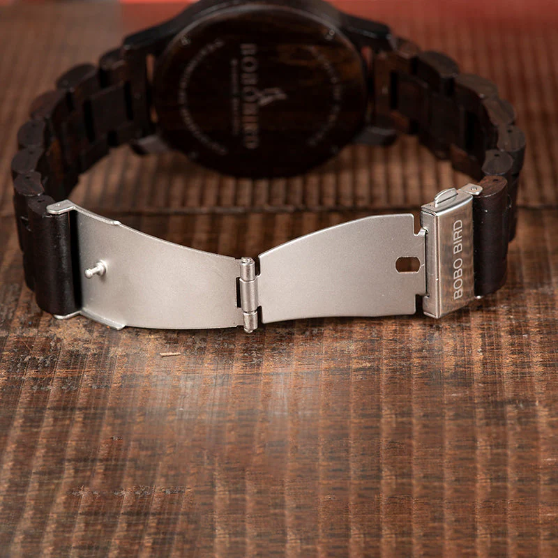 Luxury Wooden Simple Quartz Men Watch - Image 5