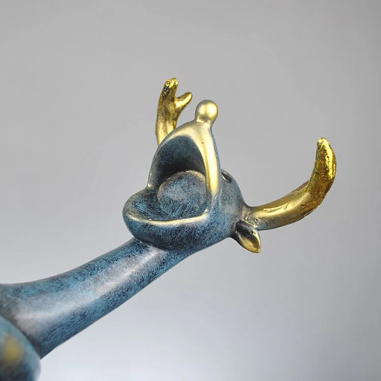 Lying Deer European Style Wine Holder - Image 4