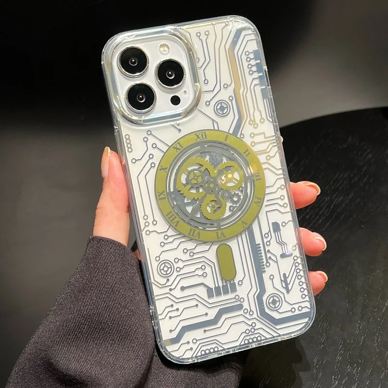 Machine Clock Magsafe iPhone Case - Image 7