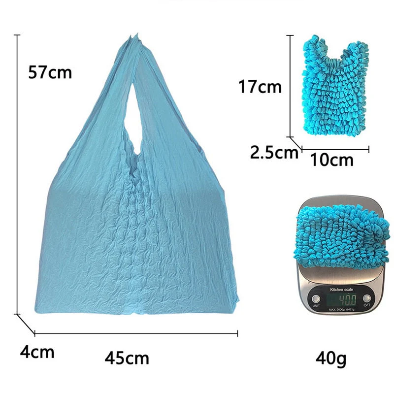 Magic Expandable Flexible Large Capacity Shopping Bag - Image 8