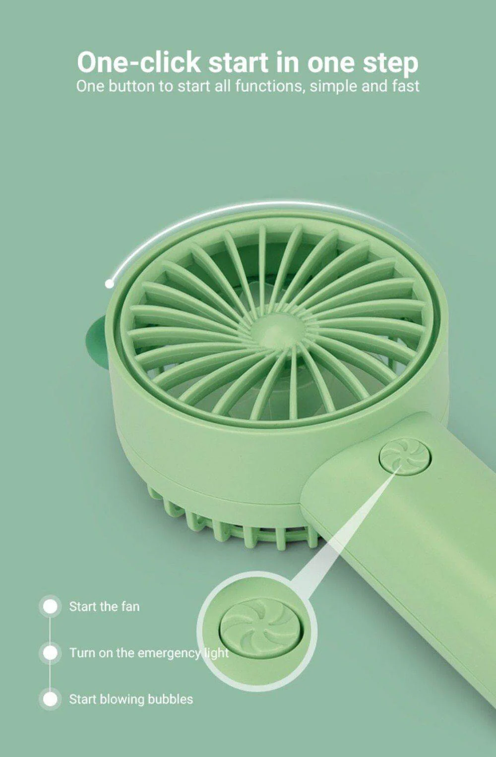 Magic Fan USB Automatic Bubble Blower Machine - Image 5