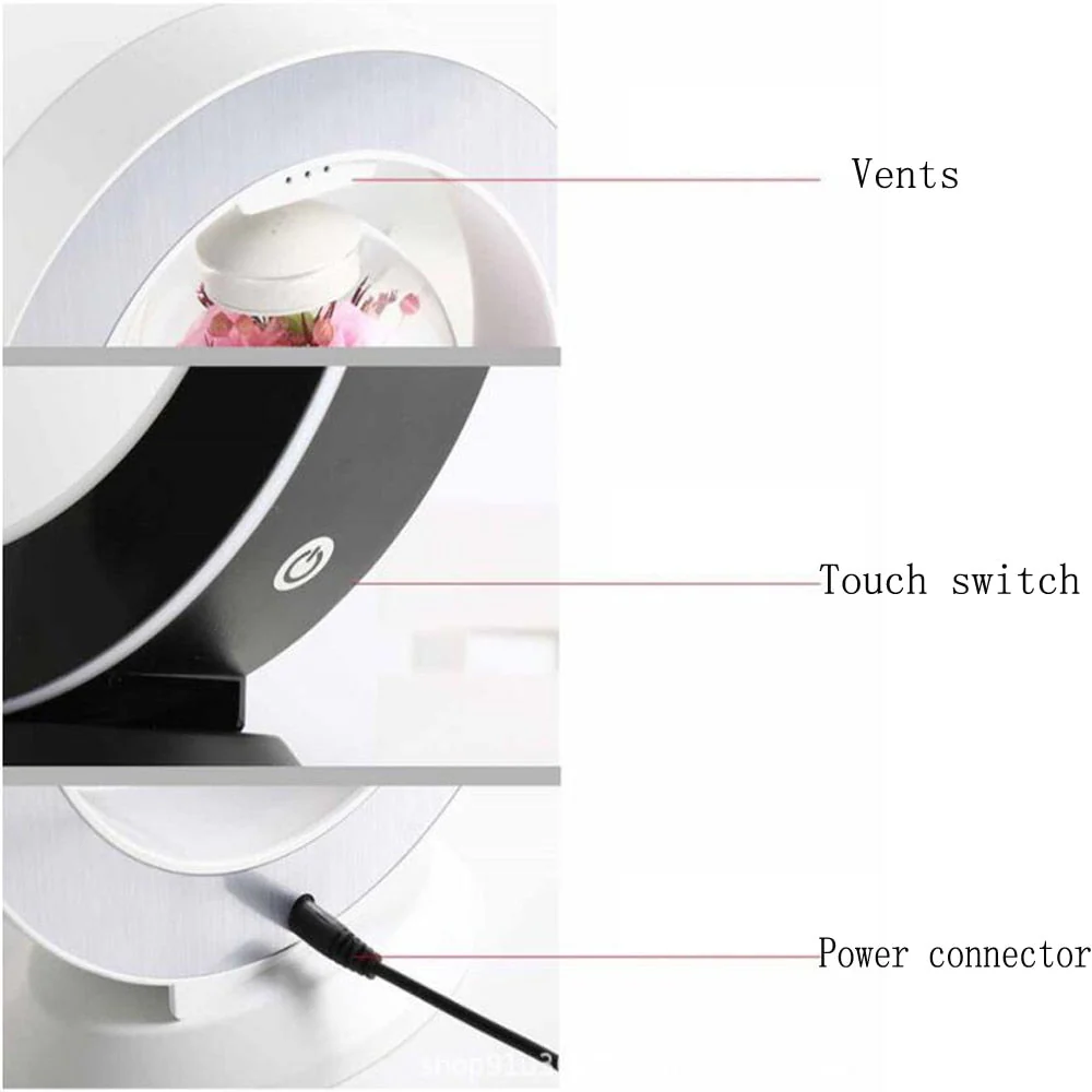 Magic Flower Magnetic Levitation Lamp - Image 3