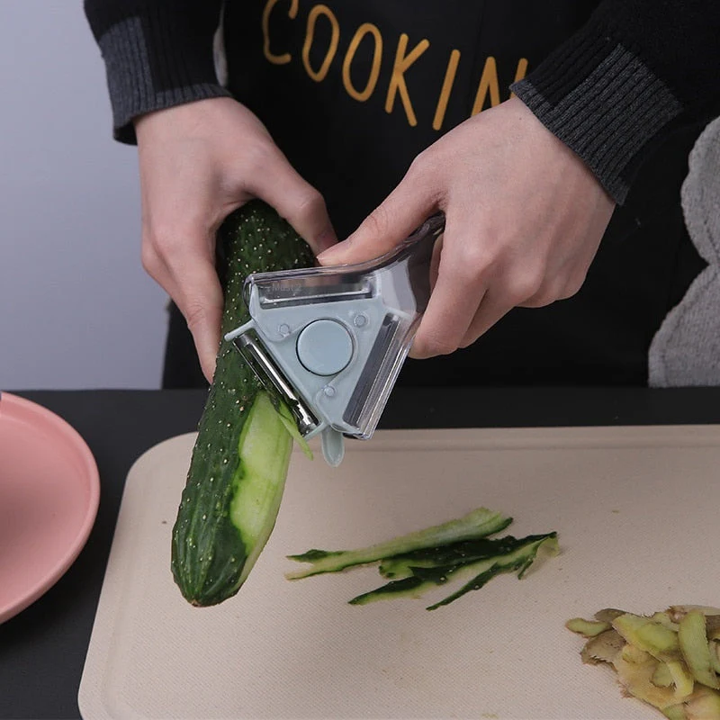 Magic Multi-Blade Triangle Vegetable Peeler