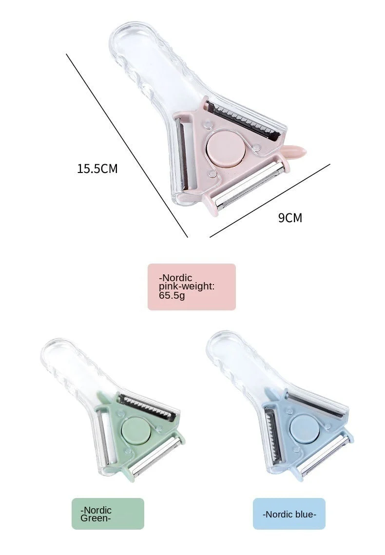 Magic Multi-Blade Triangle Vegetable Peeler - Image 10