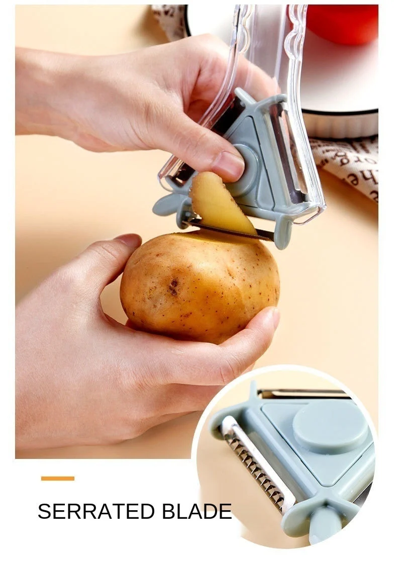 Magic Multi-Blade Triangle Vegetable Peeler - Image 11
