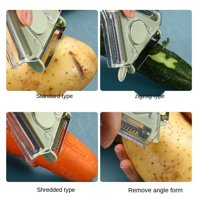 Magic Multi-Blade Triangle Vegetable Peeler - Image 4