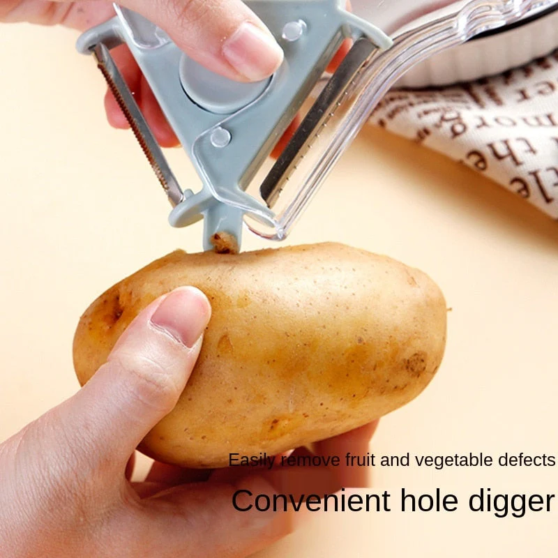 Magic Multi-Blade Triangle Vegetable Peeler - Image 7