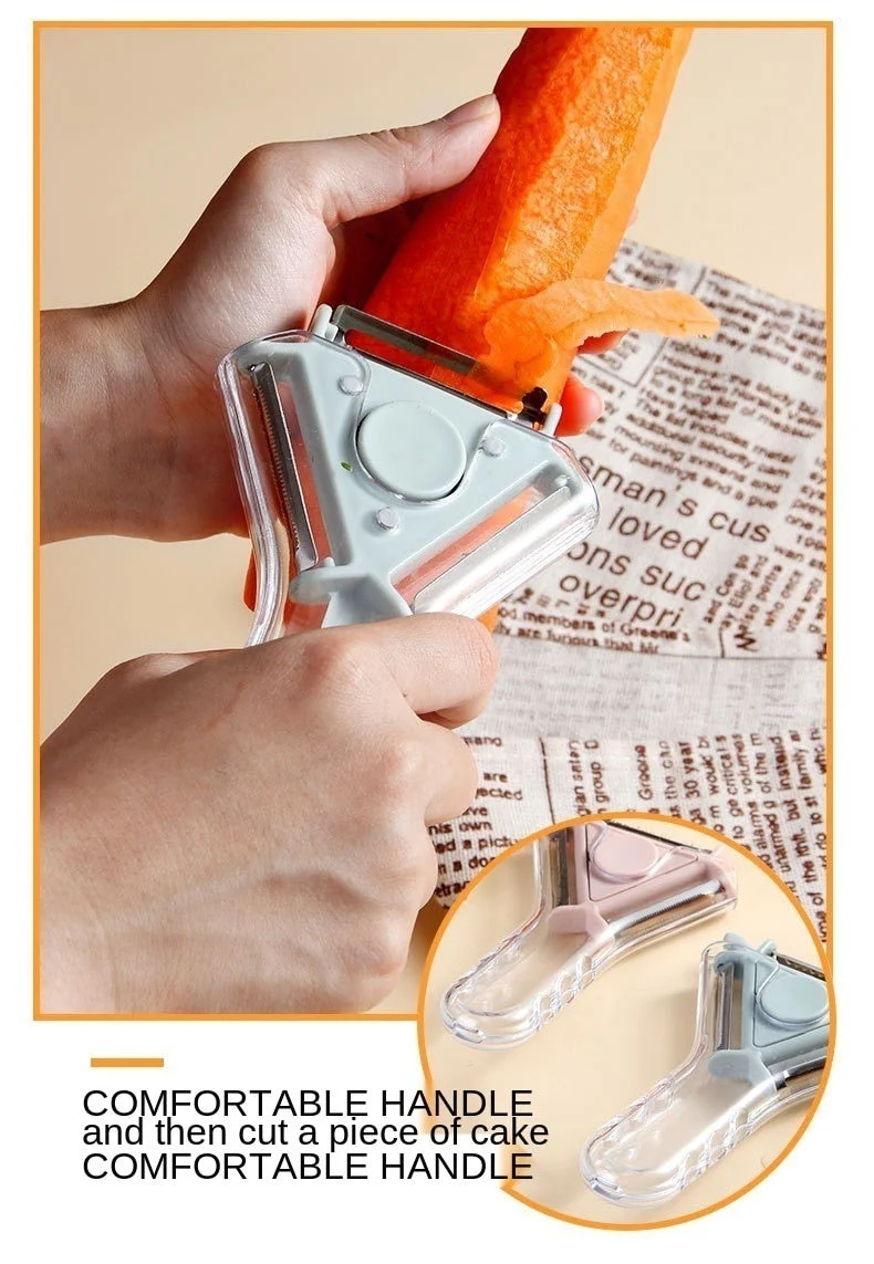 Magic Multi-Blade Triangle Vegetable Peeler - Image 8