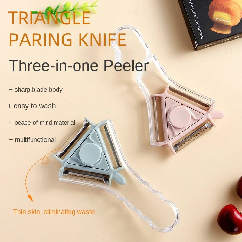 Magic Multi-Blade Triangle Vegetable Peeler - Image 9