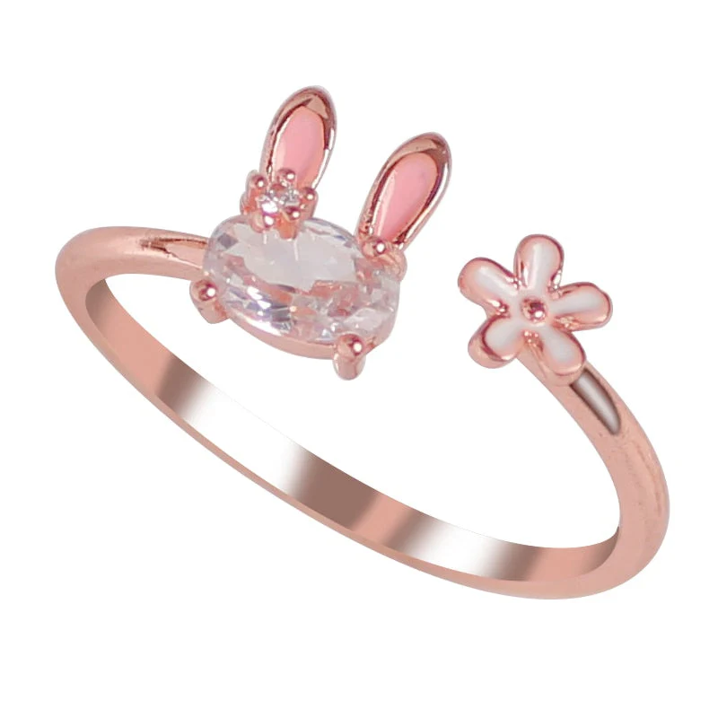 Magic Radiant Rabbit Charm Ring - Image 11
