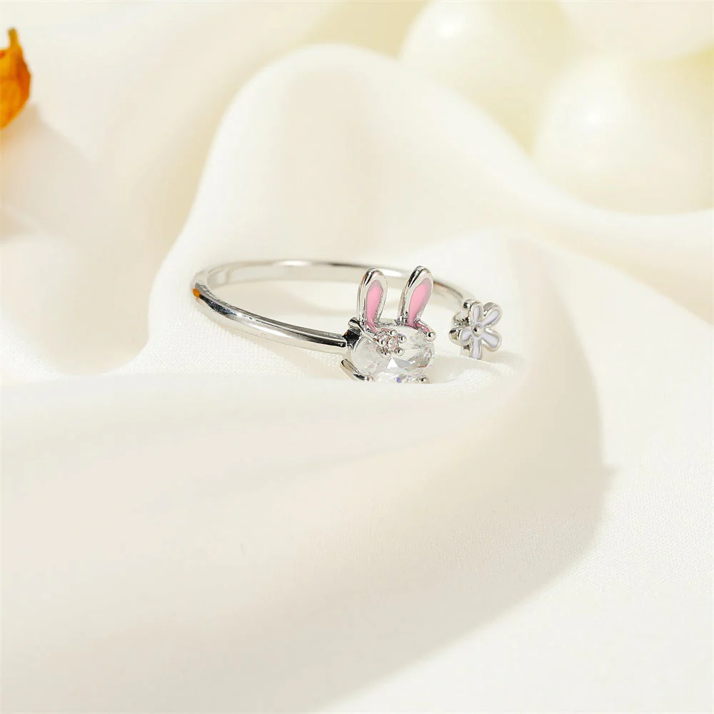 Magic Radiant Rabbit Charm Ring - Image 3
