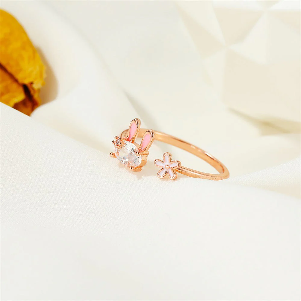 Magic Radiant Rabbit Charm Ring - Image 4