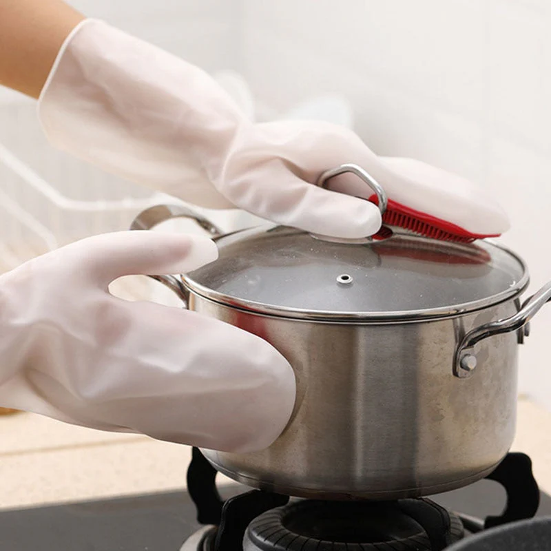 Magic Reusable Dish Washing Gloves - Image 4