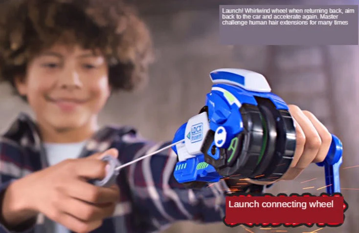 Magic Spinning Motorcycle Launch Toy - Image 4