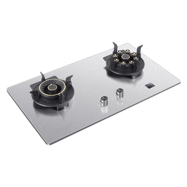Magic Stainless Steel Liftable Double Gas Stove - Image 8