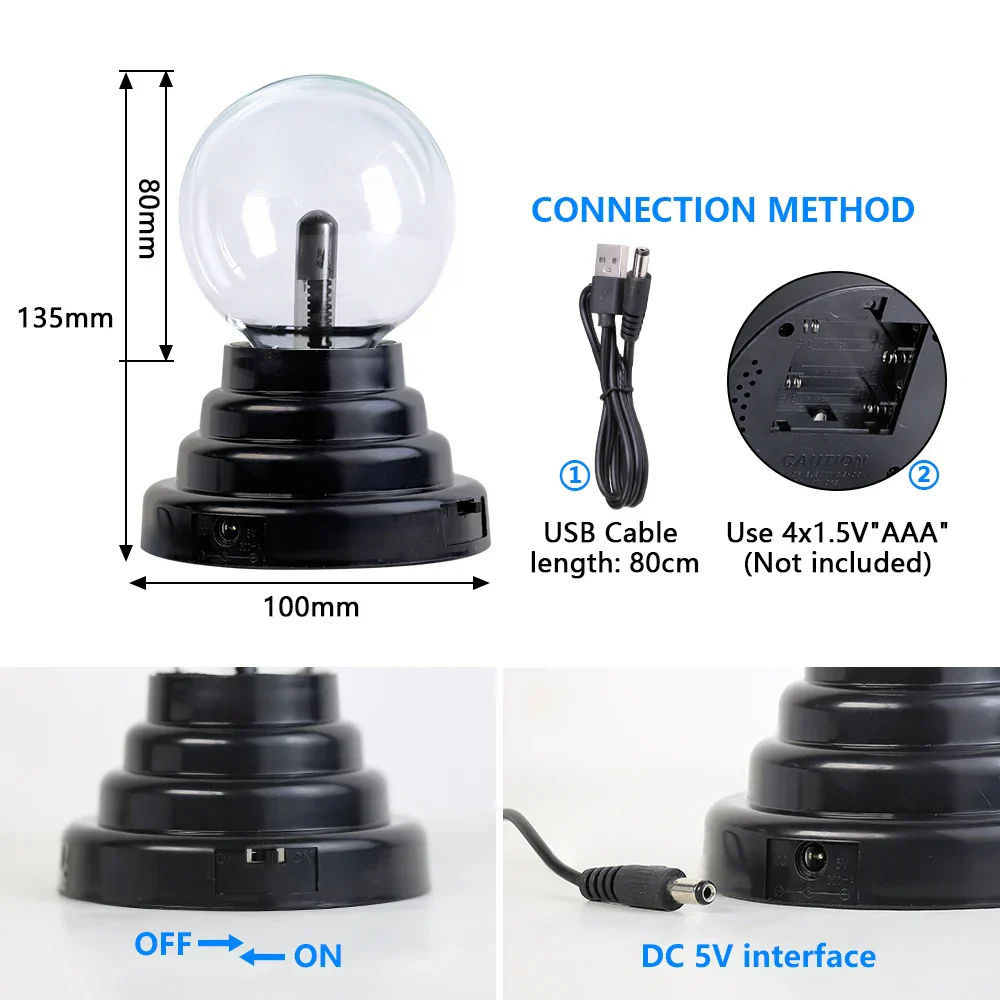 Magic Touch Futuristic Plasma Lamp - Image 4