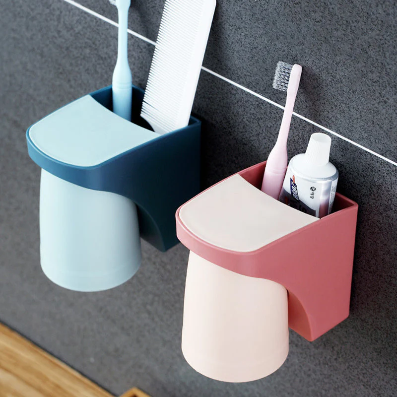 Magnetic Bathroom Toothbrush Holder - Image 2