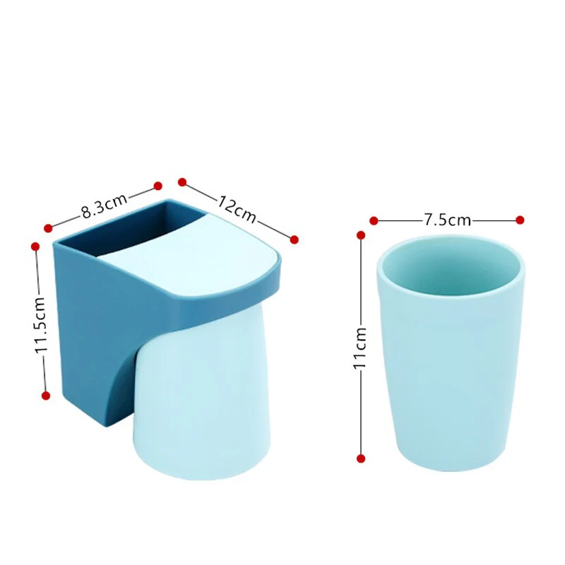 Magnetic Bathroom Toothbrush Holder - Image 7