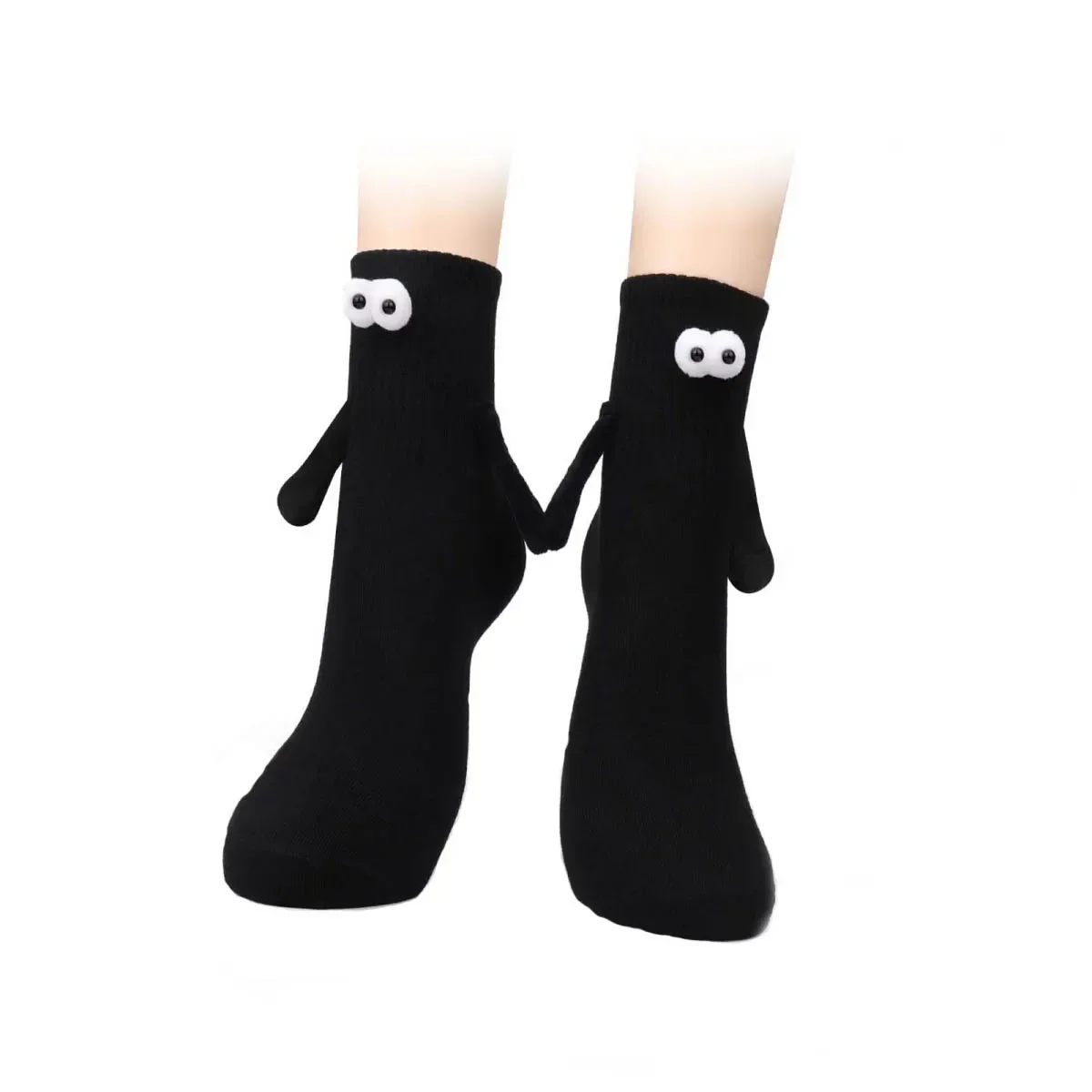 Magnetic Cute Attraction Holding Hands Couples Socks - Image 8