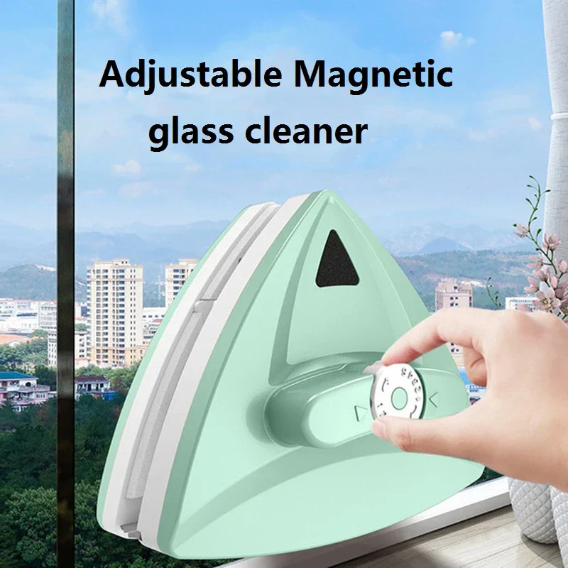 Magnetic Double-Sided Adjustable Window Cleaner Gadget - Image 3