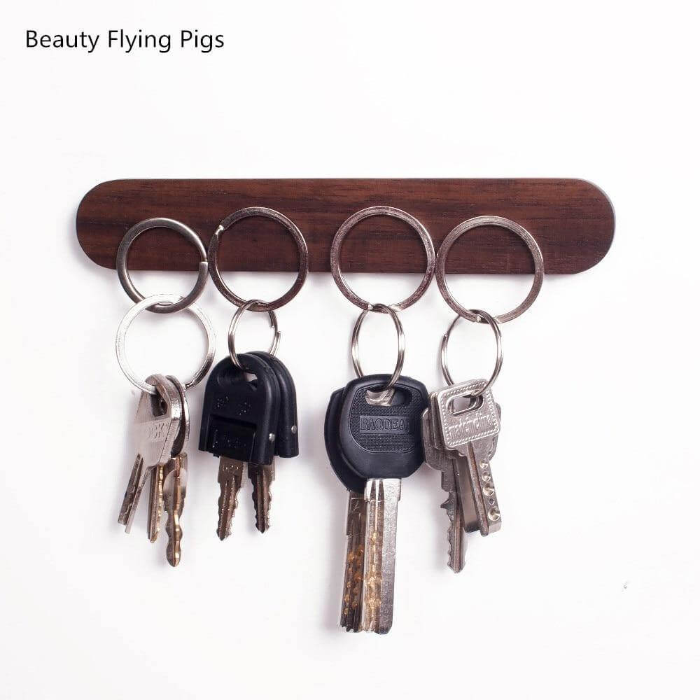 Magnetic Elegant Wood Key Holder - Image 13